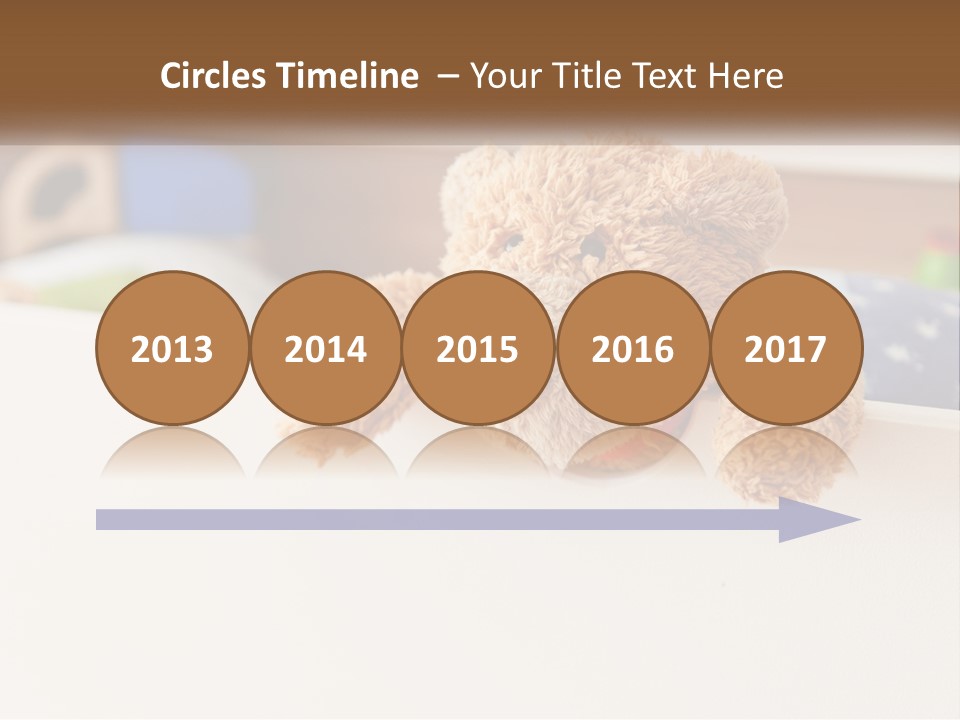 Room Toy Bed PowerPoint Template