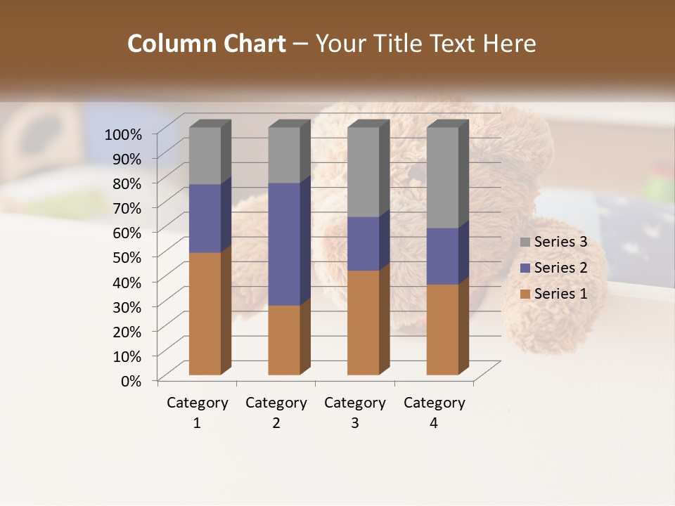 Room Toy Bed PowerPoint Template