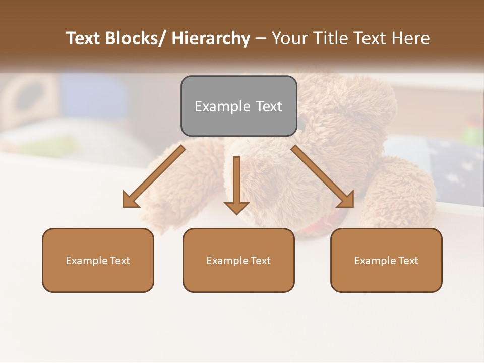 Room Toy Bed PowerPoint Template