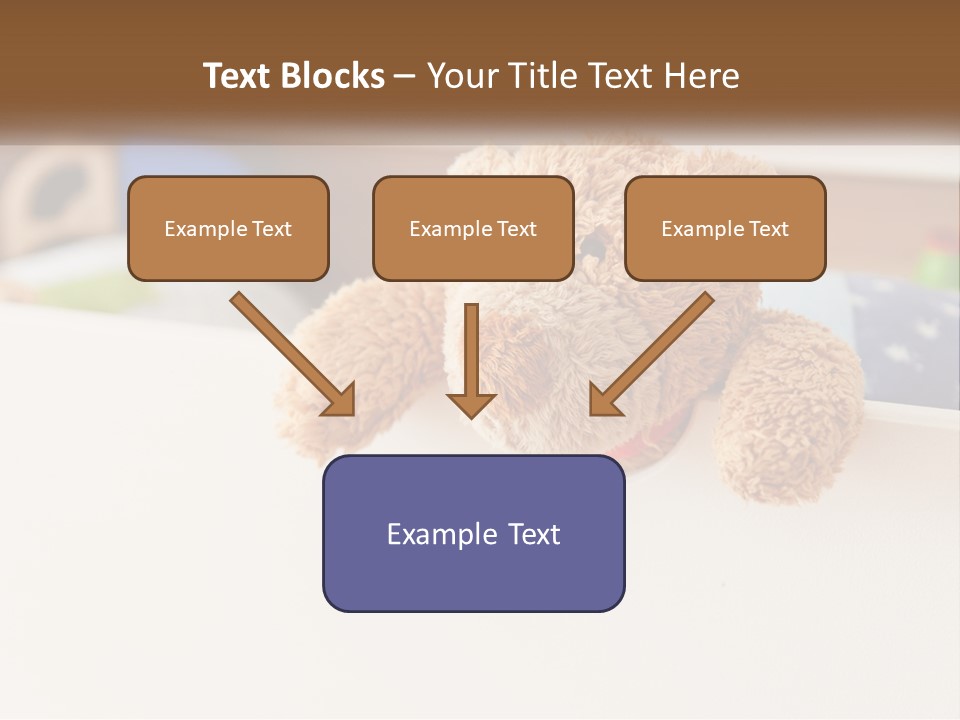 Room Toy Bed PowerPoint Template