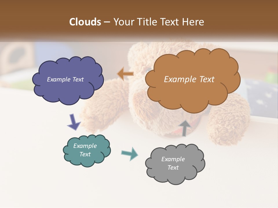 Room Toy Bed PowerPoint Template