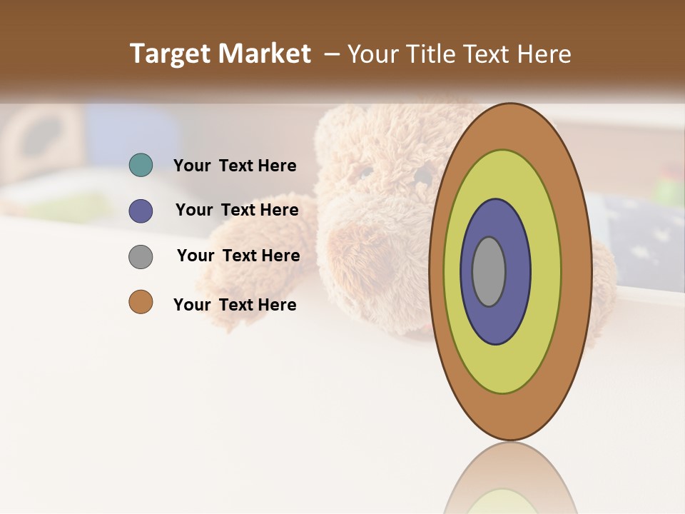 Room Toy Bed PowerPoint Template