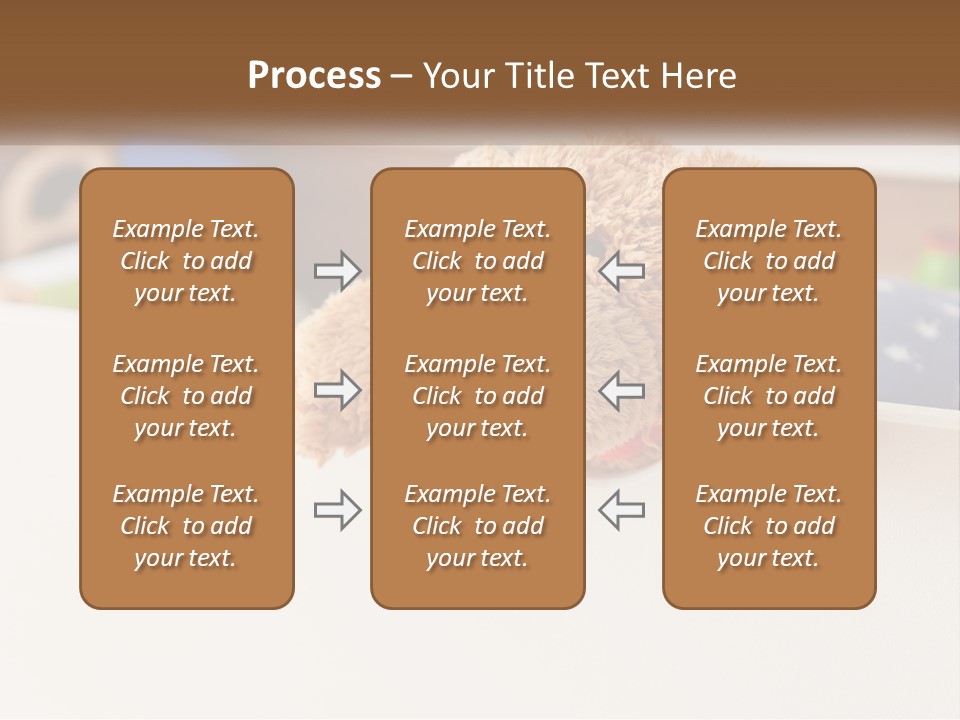 Room Toy Bed PowerPoint Template