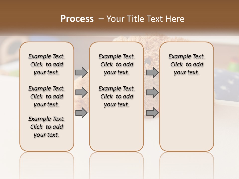Room Toy Bed PowerPoint Template