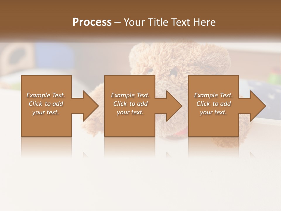 Room Toy Bed PowerPoint Template