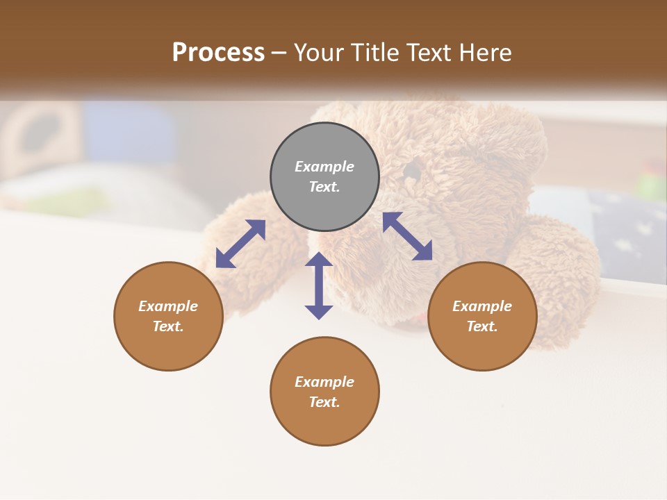 Room Toy Bed PowerPoint Template