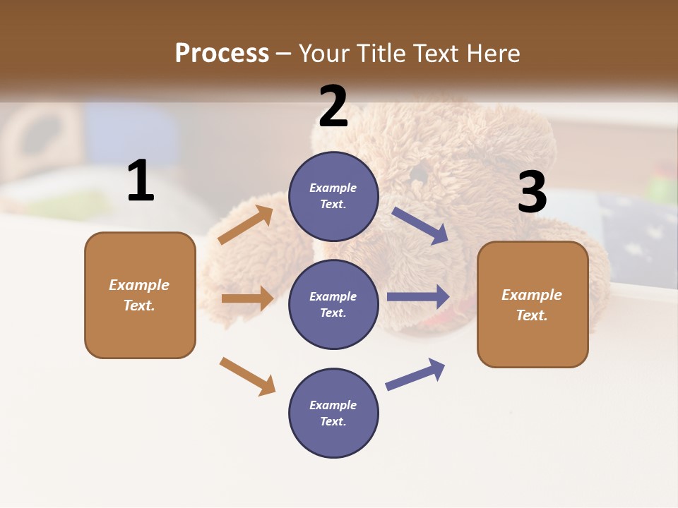 Room Toy Bed PowerPoint Template