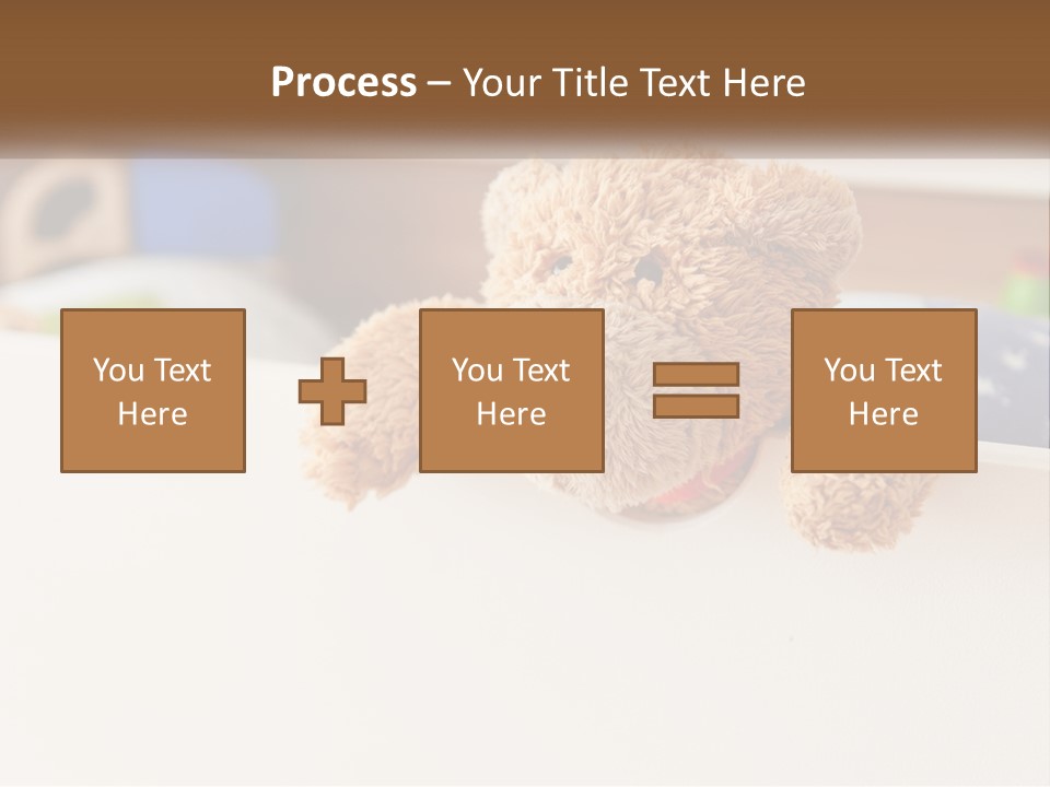 Room Toy Bed PowerPoint Template