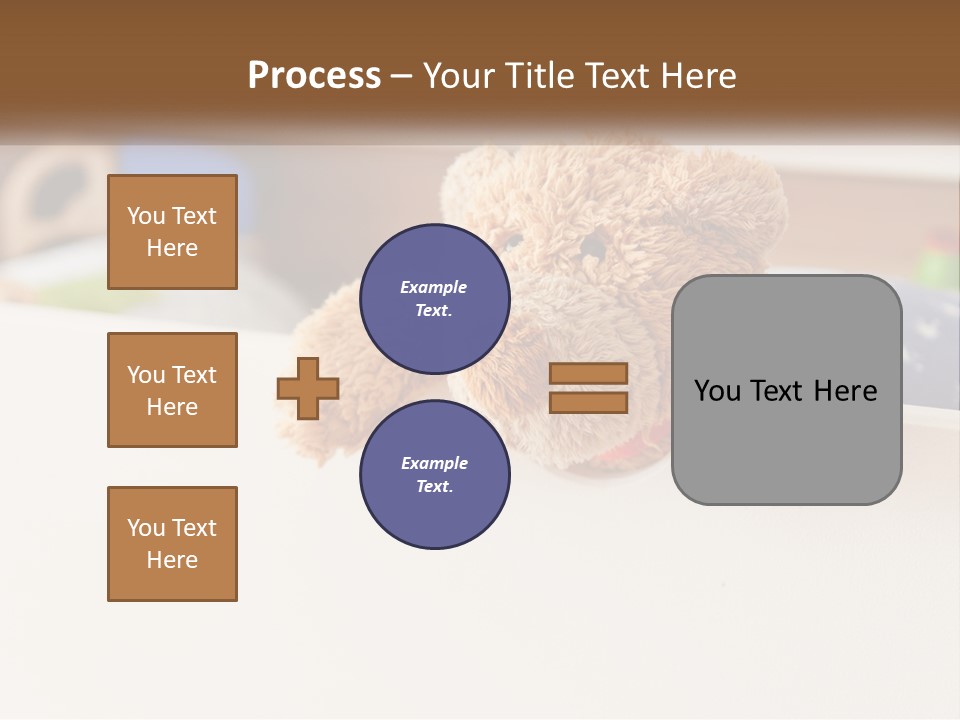 Room Toy Bed PowerPoint Template