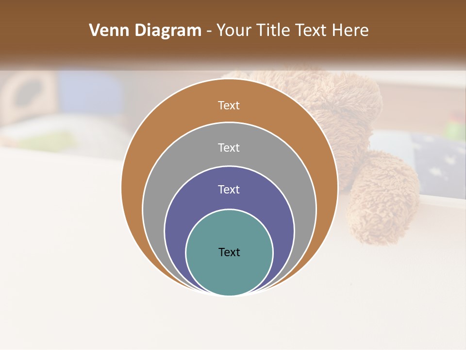 Room Toy Bed PowerPoint Template