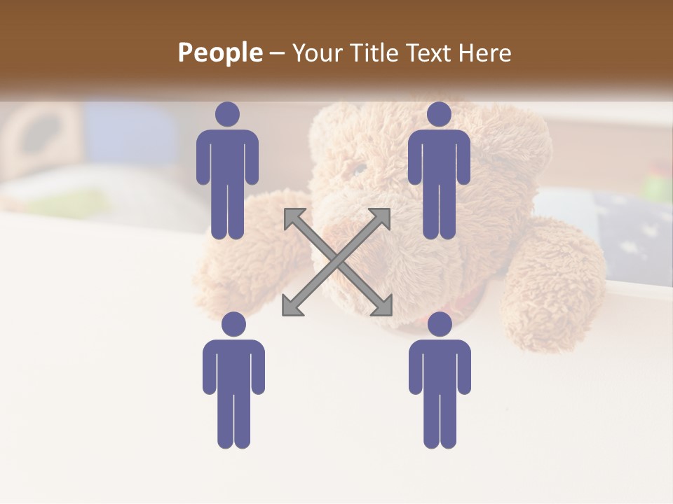 Room Toy Bed PowerPoint Template