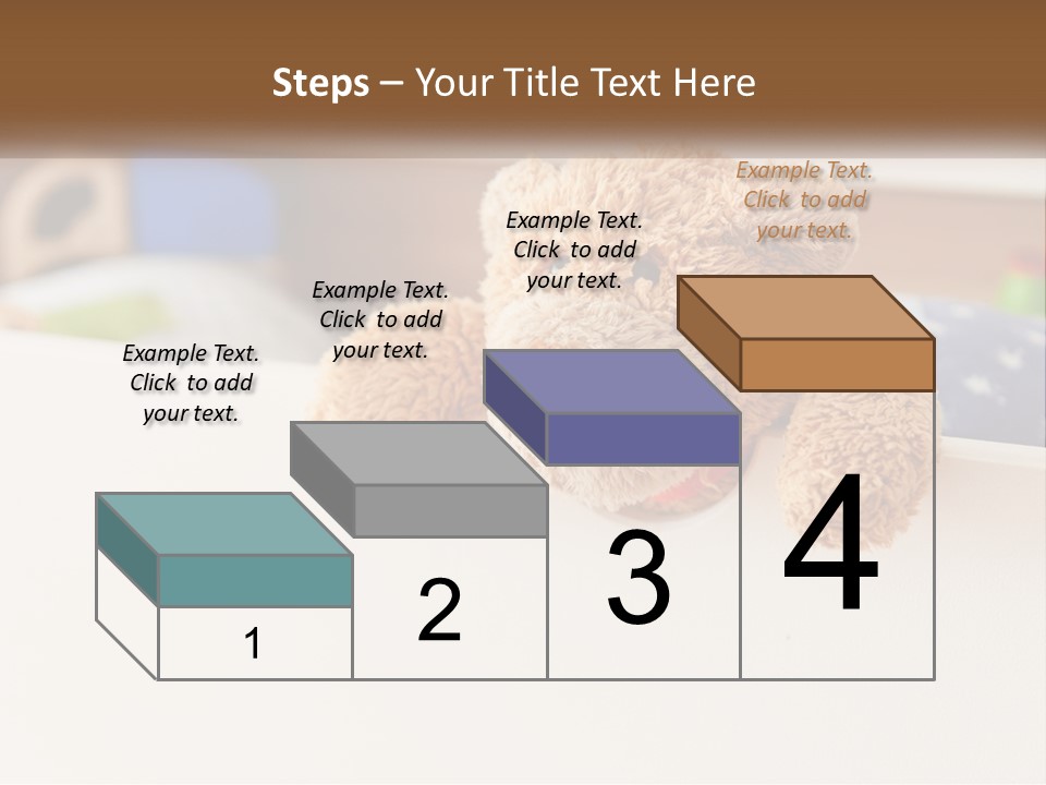 Room Toy Bed PowerPoint Template