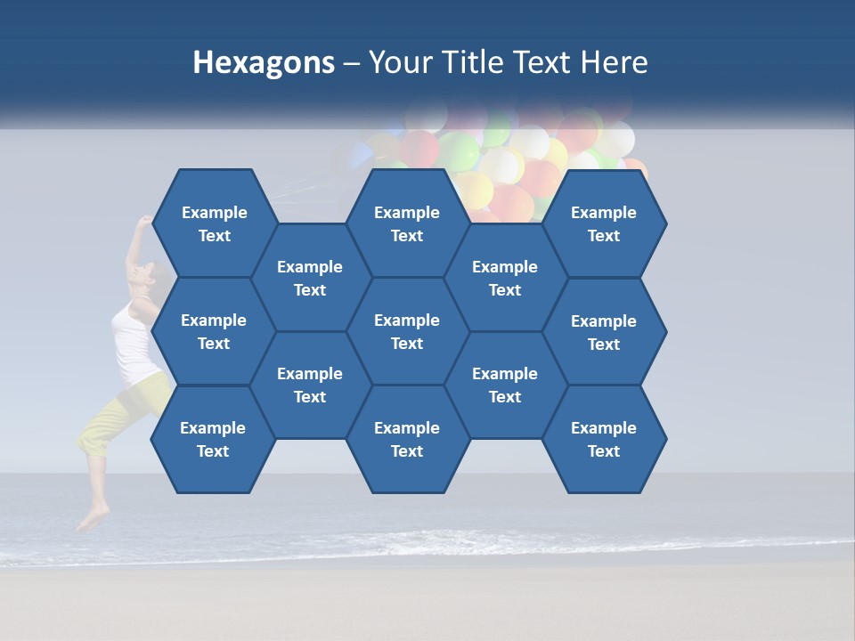 Beach Enjoy Lifestyle PowerPoint Template