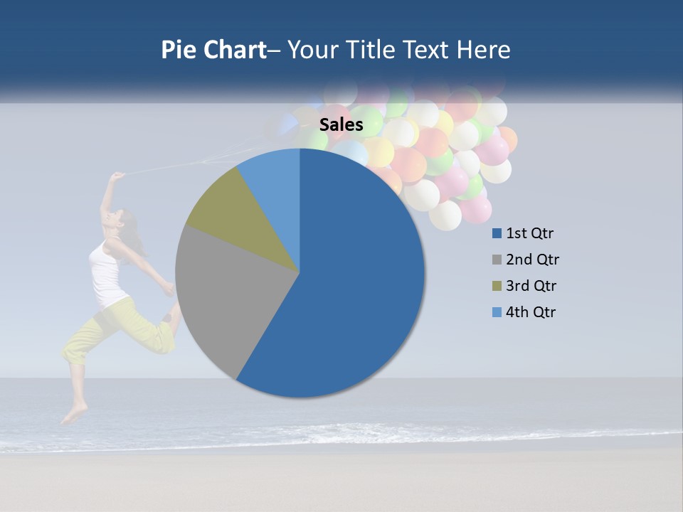 Beach Enjoy Lifestyle PowerPoint Template