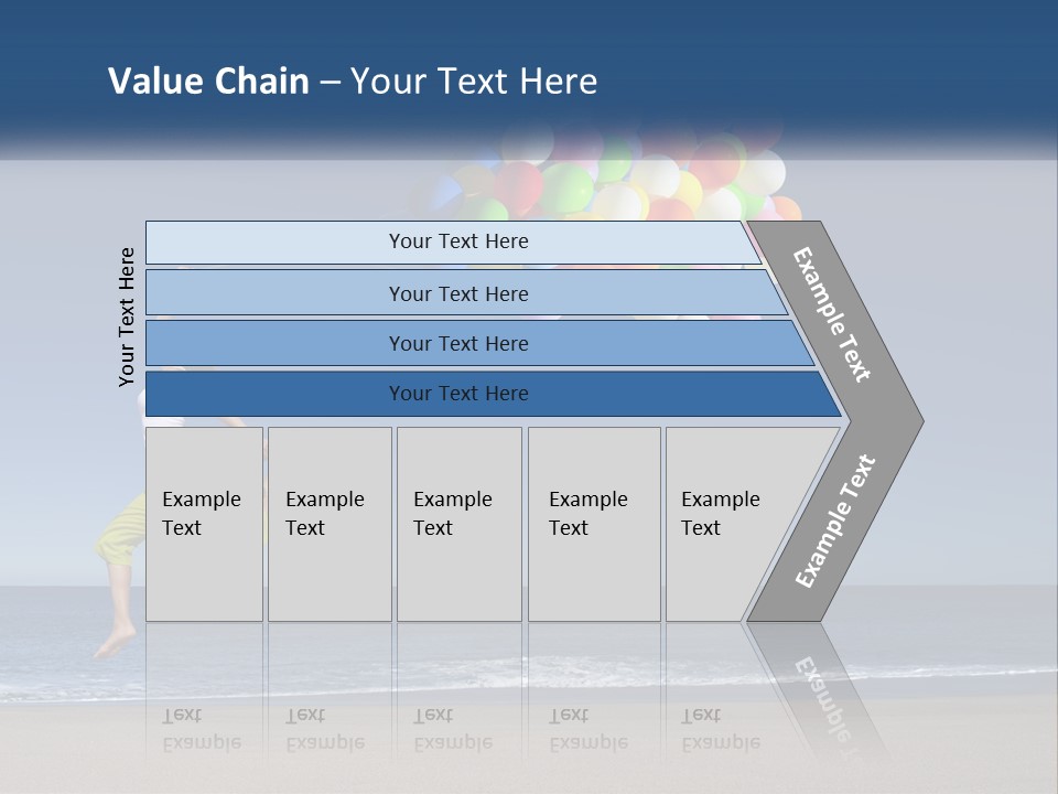 Beach Enjoy Lifestyle PowerPoint Template