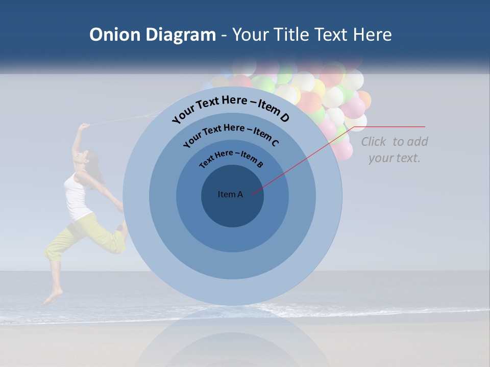 Beach Enjoy Lifestyle PowerPoint Template