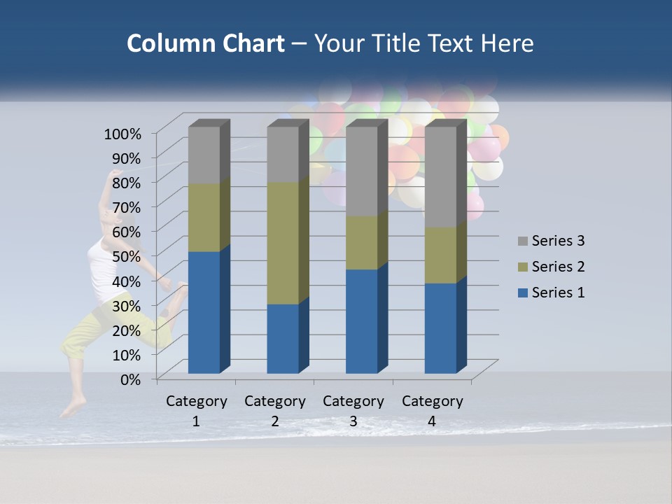 Beach Enjoy Lifestyle PowerPoint Template
