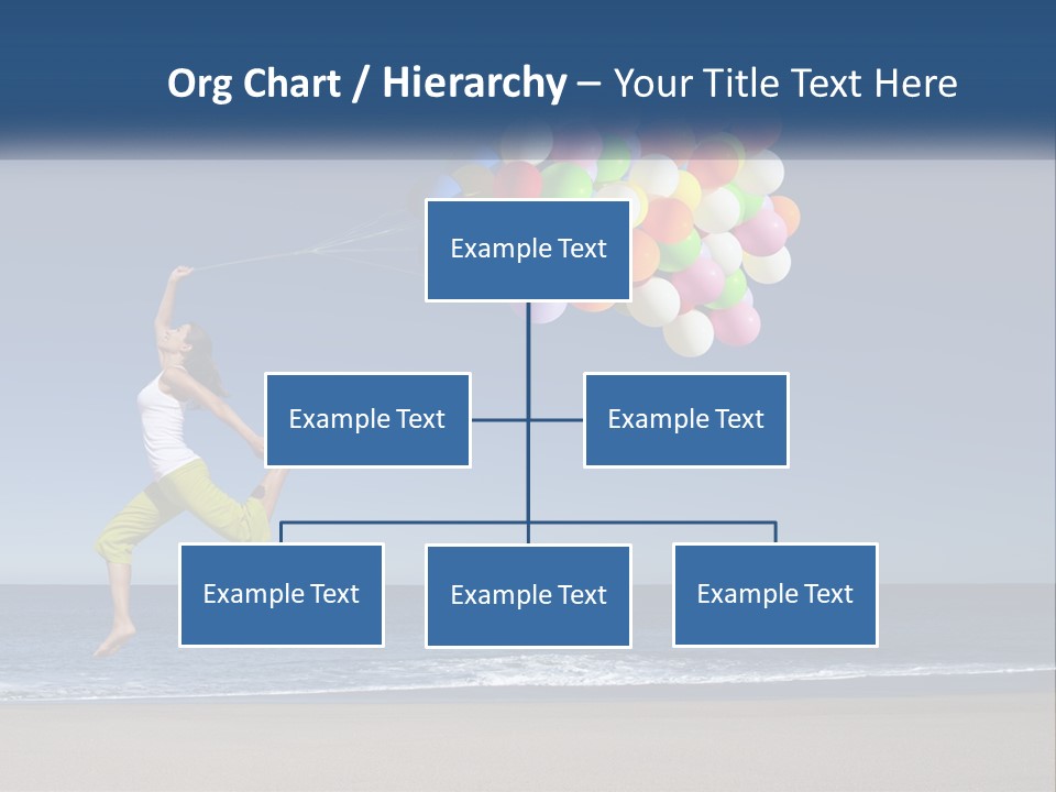 Beach Enjoy Lifestyle PowerPoint Template