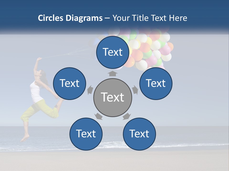 Beach Enjoy Lifestyle PowerPoint Template