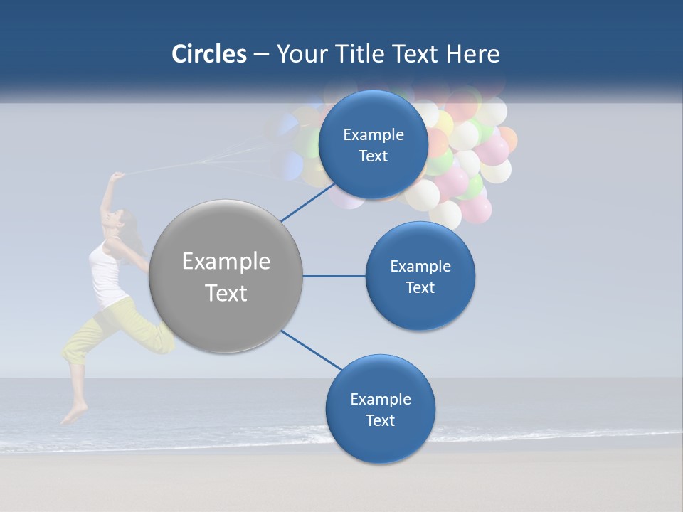 Beach Enjoy Lifestyle PowerPoint Template