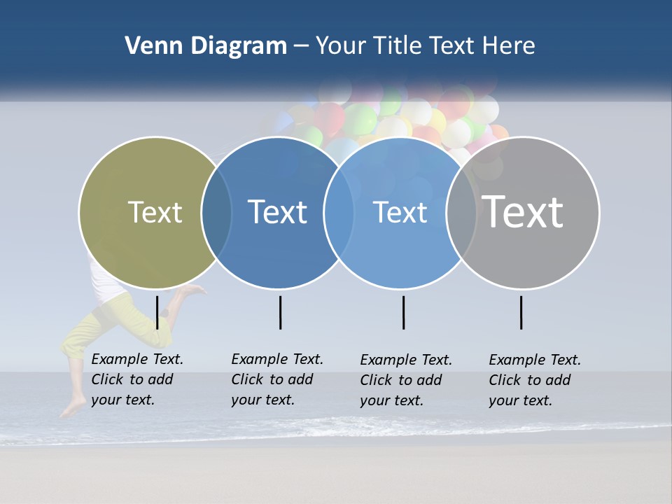Beach Enjoy Lifestyle PowerPoint Template