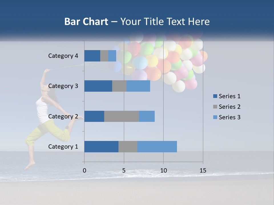 Beach Enjoy Lifestyle PowerPoint Template