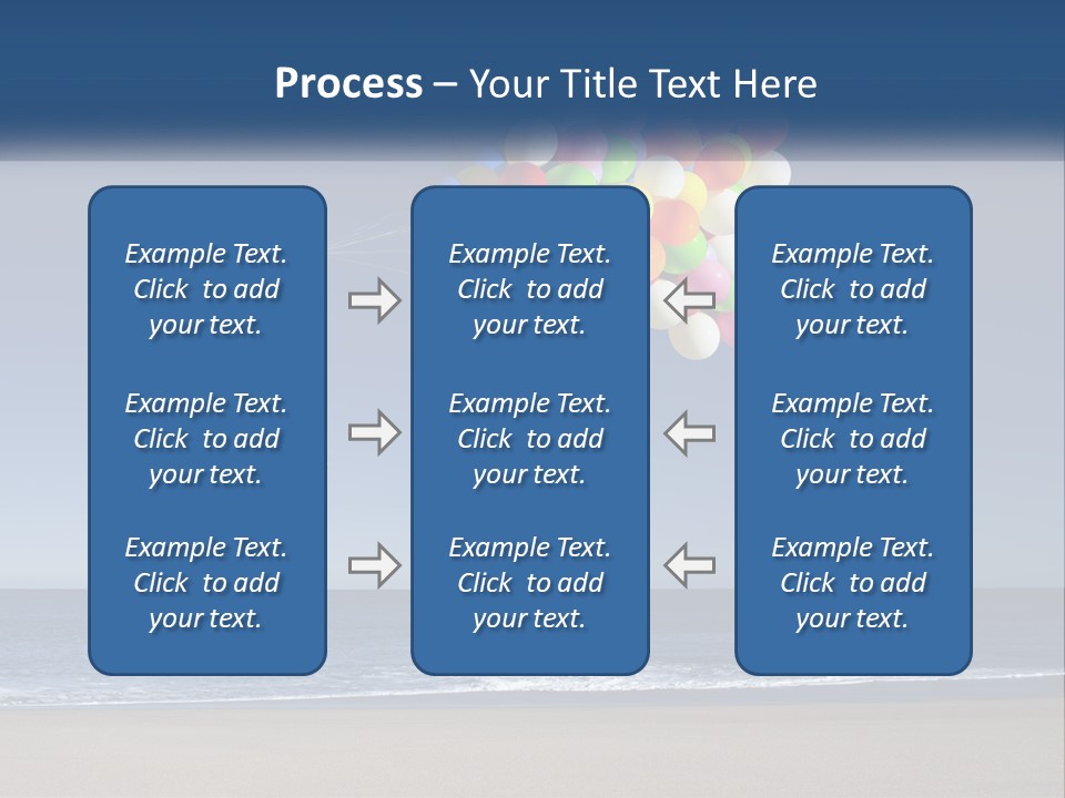 Beach Enjoy Lifestyle PowerPoint Template