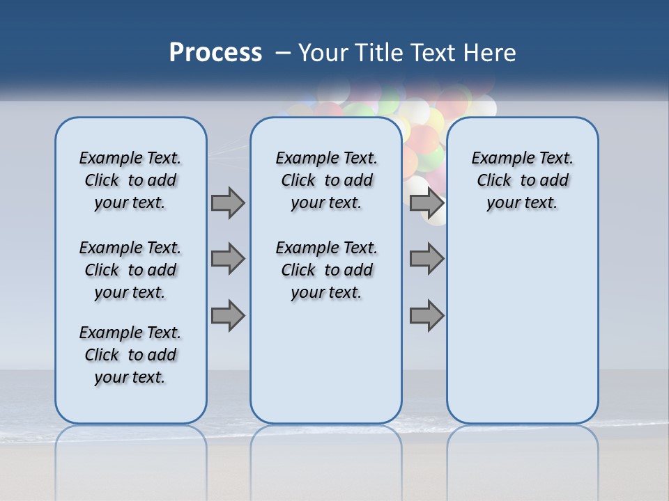 Beach Enjoy Lifestyle PowerPoint Template