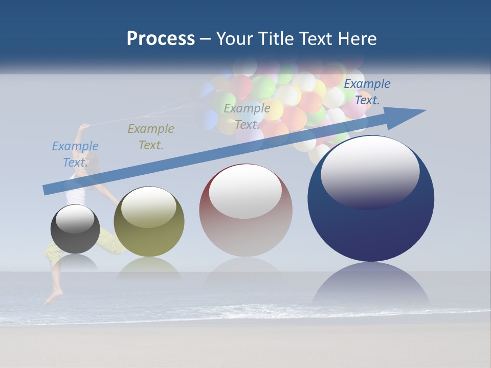 Beach Enjoy Lifestyle PowerPoint Template