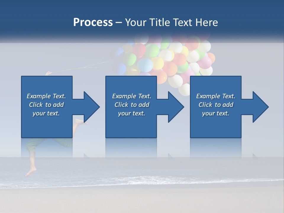 Beach Enjoy Lifestyle PowerPoint Template