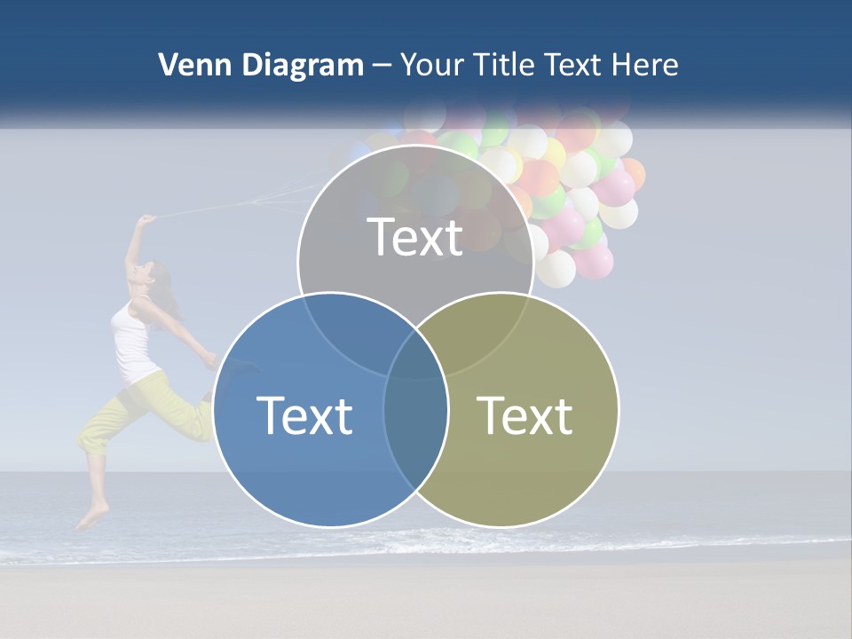 Beach Enjoy Lifestyle PowerPoint Template