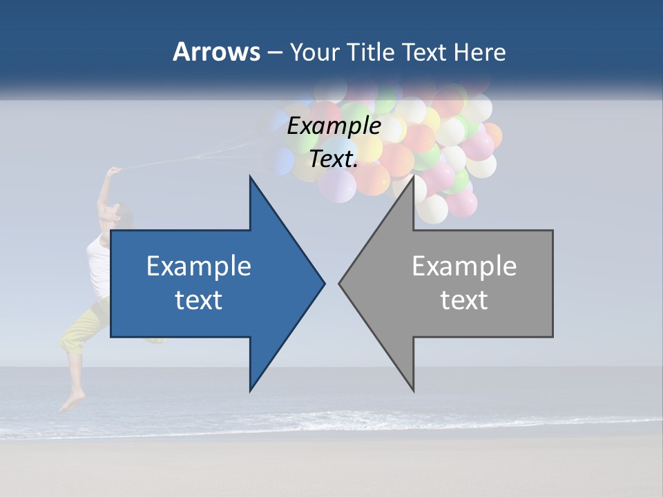 Beach Enjoy Lifestyle PowerPoint Template