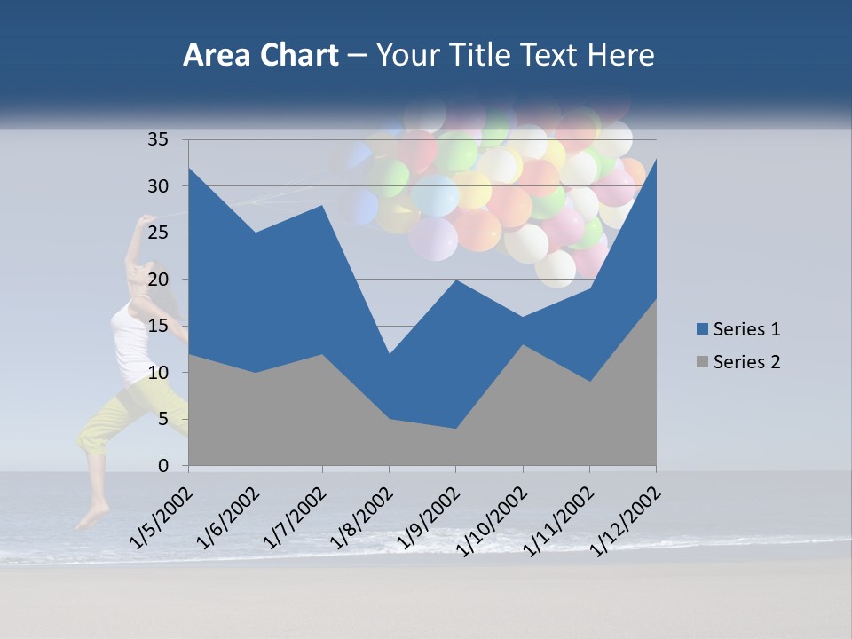 Beach Enjoy Lifestyle PowerPoint Template