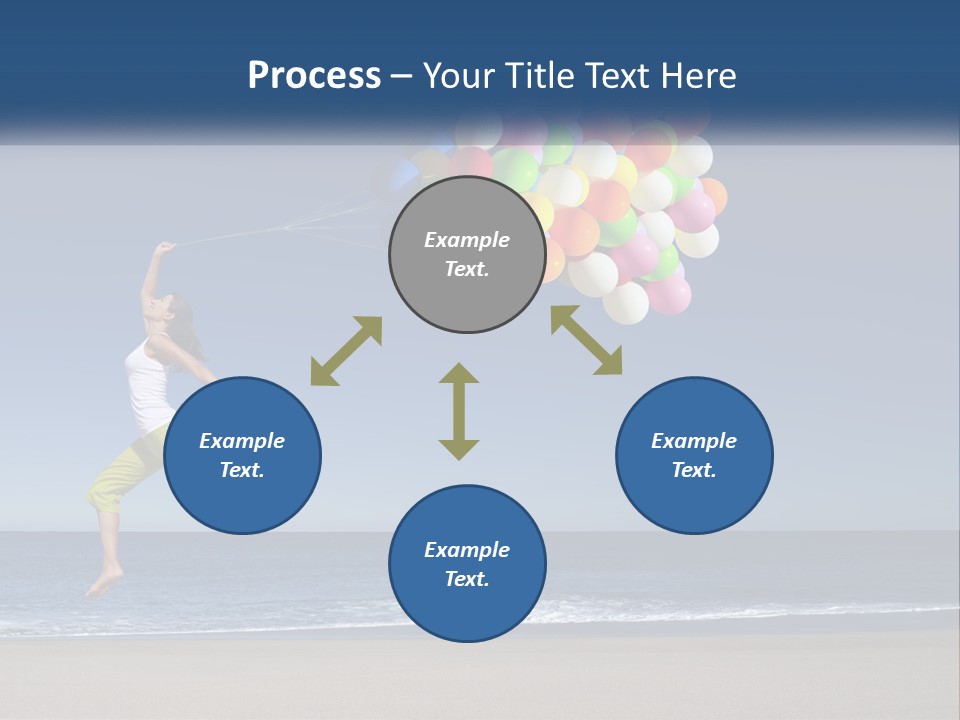 Beach Enjoy Lifestyle PowerPoint Template