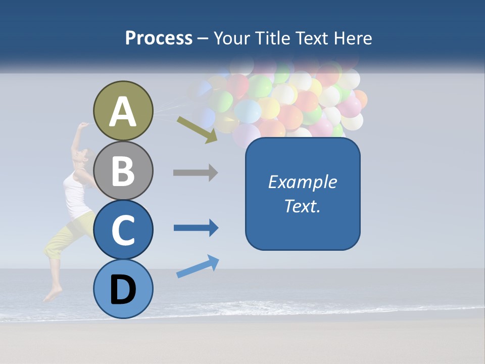 Beach Enjoy Lifestyle PowerPoint Template