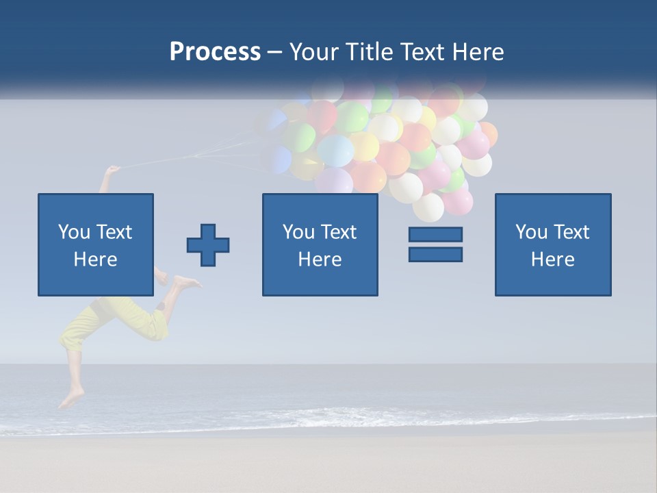 Beach Enjoy Lifestyle PowerPoint Template