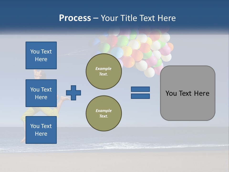 Beach Enjoy Lifestyle PowerPoint Template