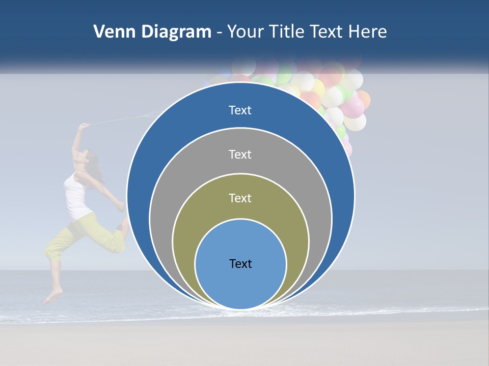 Beach Enjoy Lifestyle PowerPoint Template