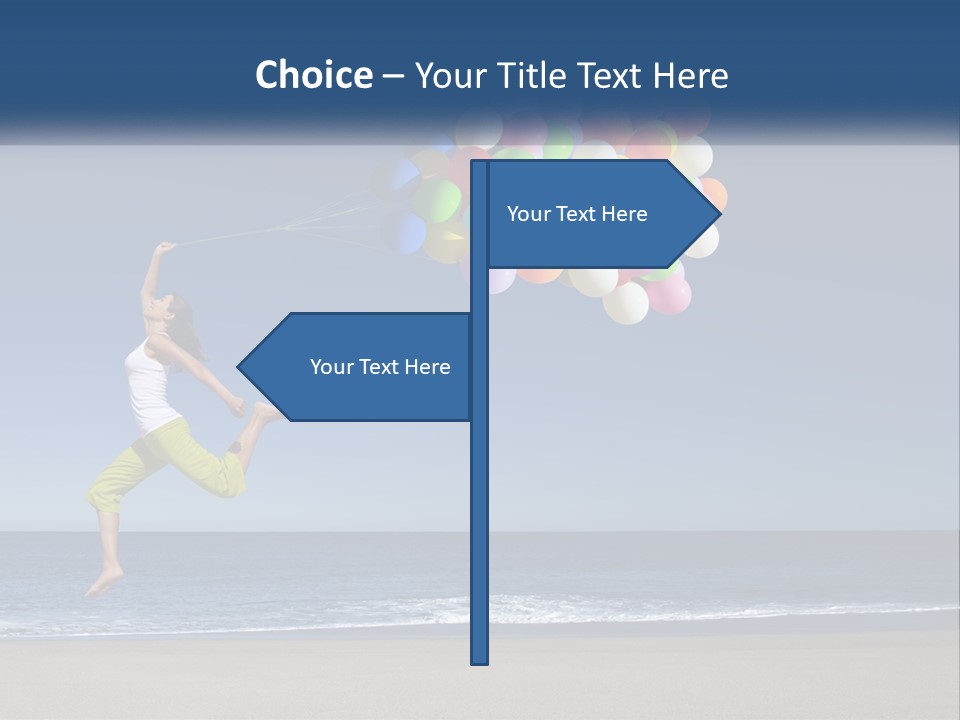 Beach Enjoy Lifestyle PowerPoint Template