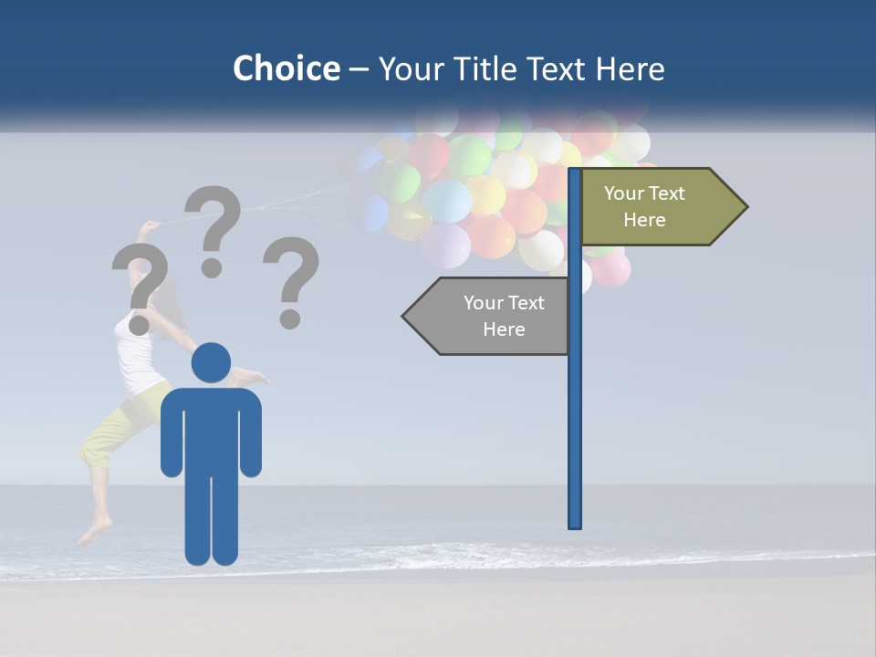 Beach Enjoy Lifestyle PowerPoint Template