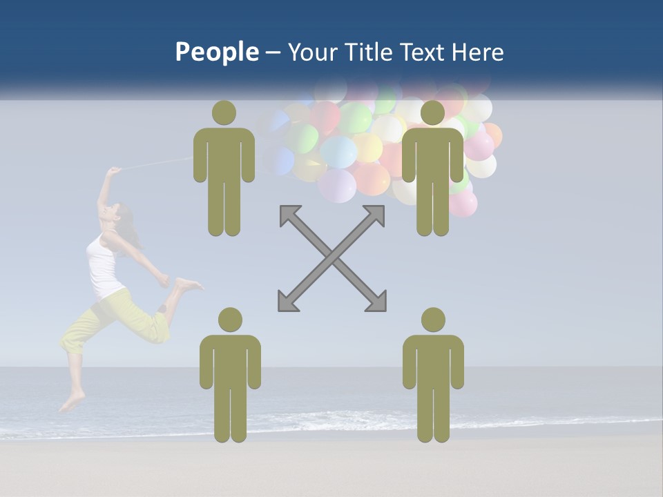 Beach Enjoy Lifestyle PowerPoint Template