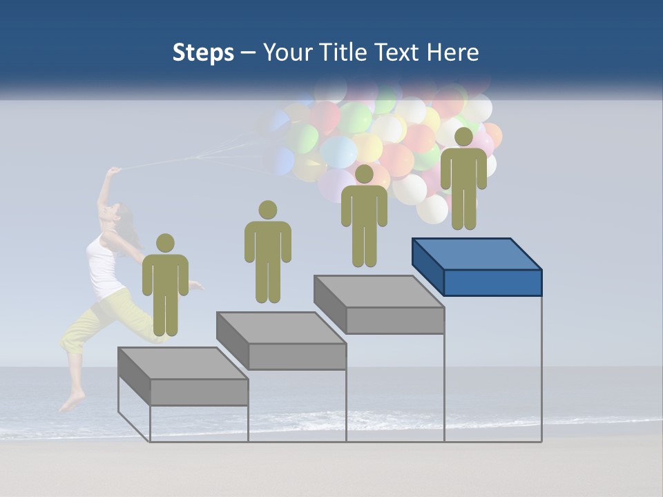 Beach Enjoy Lifestyle PowerPoint Template