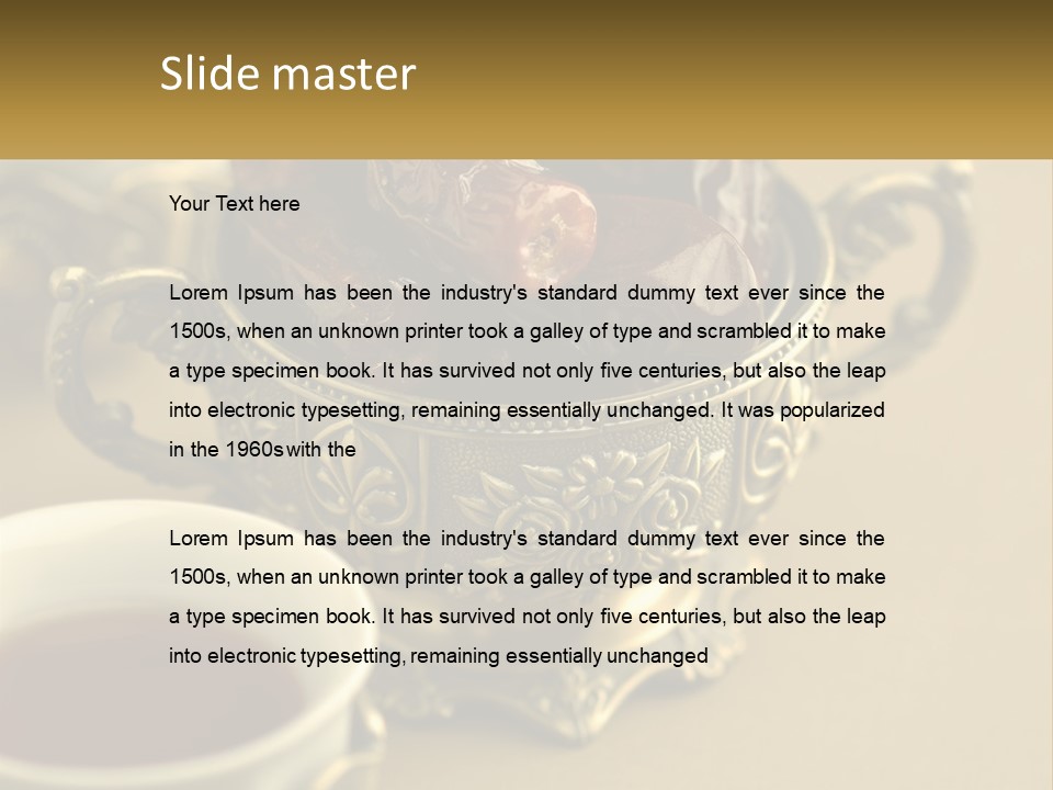 Ritual Coffee Guest PowerPoint Template