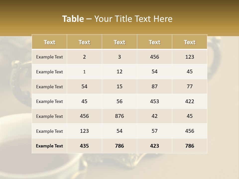 Ritual Coffee Guest PowerPoint Template