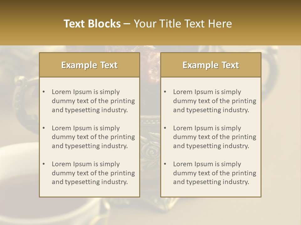 Ritual Coffee Guest PowerPoint Template