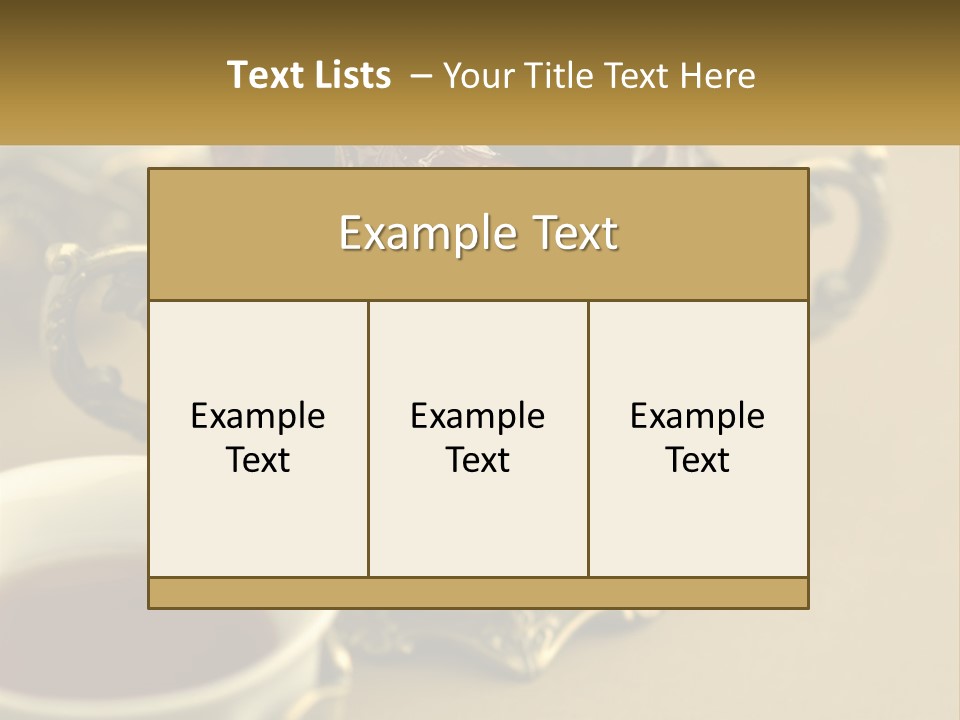 Ritual Coffee Guest PowerPoint Template