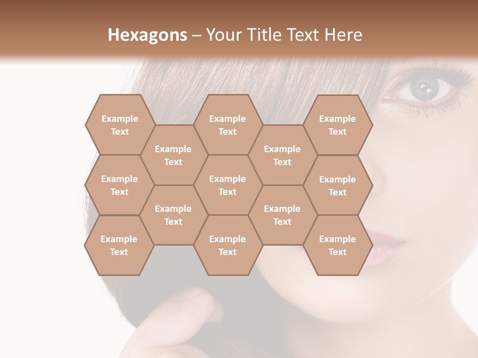 Eyebrow Color Adult PowerPoint Template