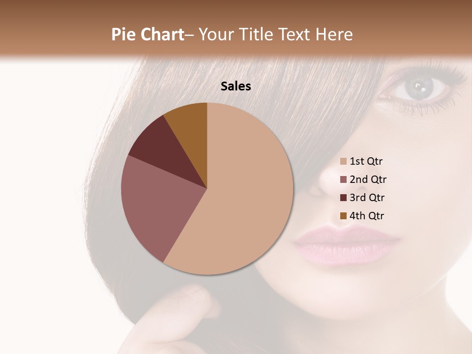 Eyebrow Color Adult PowerPoint Template