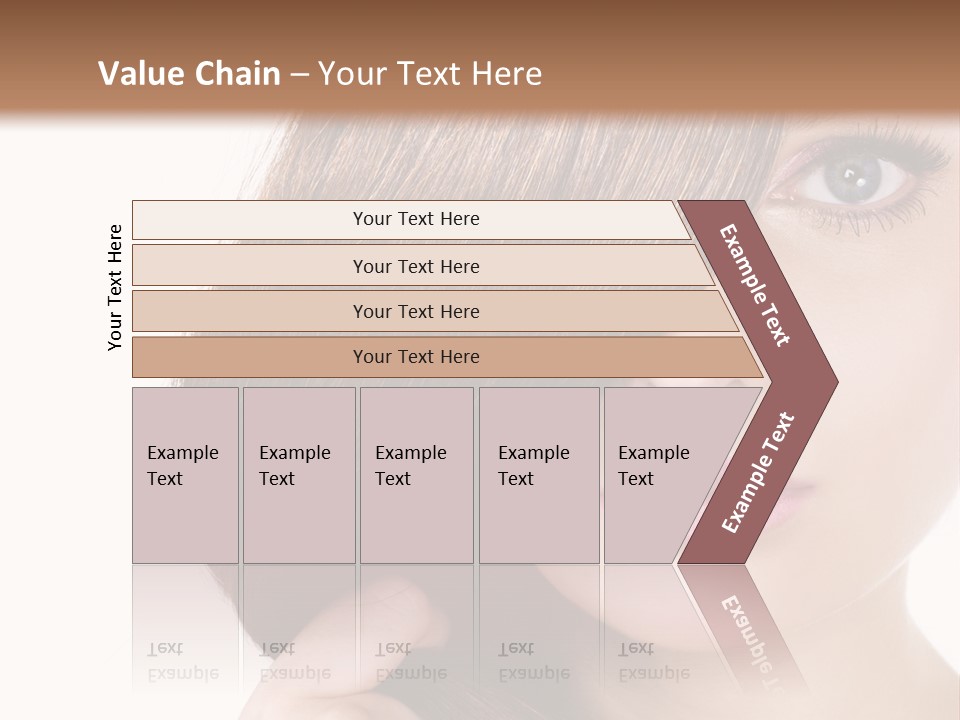 Eyebrow Color Adult PowerPoint Template