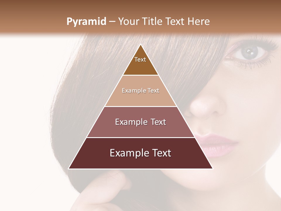 Eyebrow Color Adult PowerPoint Template